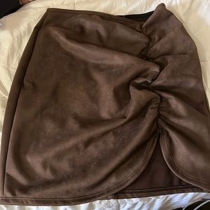 Brown Skirt
